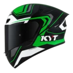 KYT TT-COURSE OVERTECH BLACK GREEN