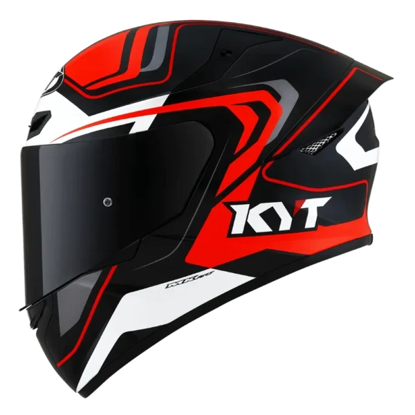 KYT TT-COURSE OVERTECH BLACK ORANGE