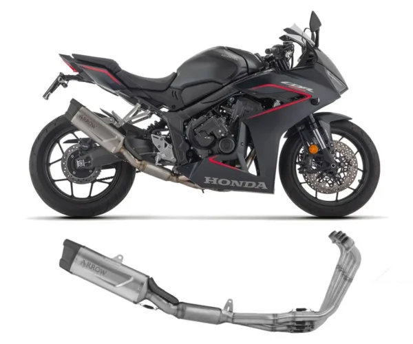  HONDA CBR650R ARROW INDY RACE EVO TITANIUM RACING FULL SYSTEM EXHAUST