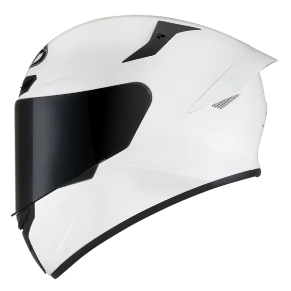 KYT TT-COURSE PLAIN GLOSS WHITE