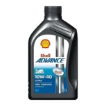 SHELL ADVANCE ULTRA 4T 10W40 FULLY SYNTHETIC ENGINE OIL (1 L)