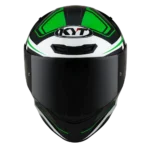 KYT TT-COURSE OVERTECH BLACK GREEN