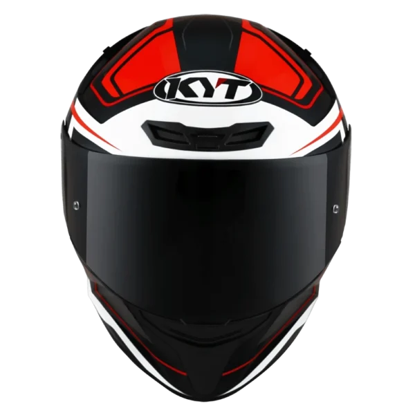 KYT TT-COURSE OVERTECH BLACK ORANGE