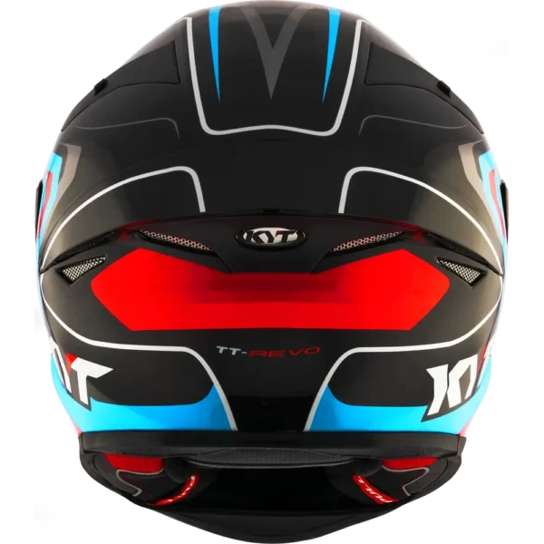 KYT TT-REVO OVERTECH BLACK FUXIA