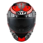 KYT NF-R STEEL FLOWER RED