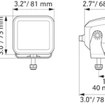 HELLA Black Magic LED Cube 3.2″