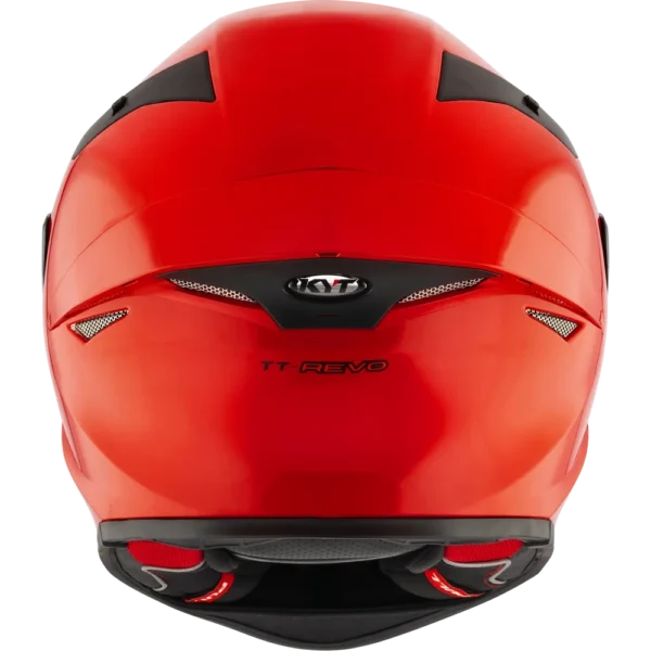 KYT TT-REVO PLAIN GARA RED