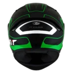 KYT TT-COURSE OVERTECH BLACK GREEN