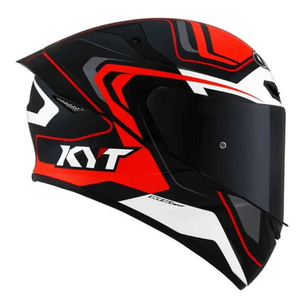 KYT TT-COURSE OVERTECH BLACK ORANGE