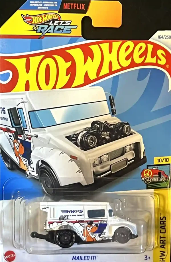 HOTWHEELS MAILED IT!