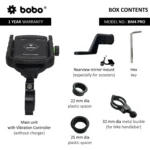 BOBO BM4 PRO JAW-GRIP BIKE PHONE HOLDER (WITH VIBRATION CONTROLLER)