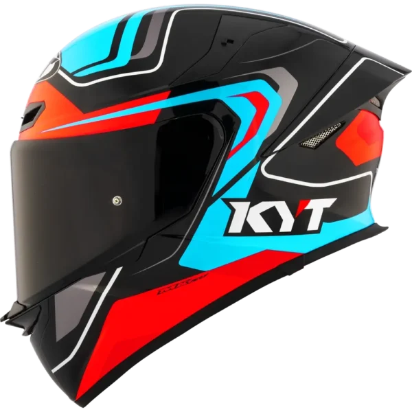 KYT TT-REVO OVERTECH BLACK FUXIA