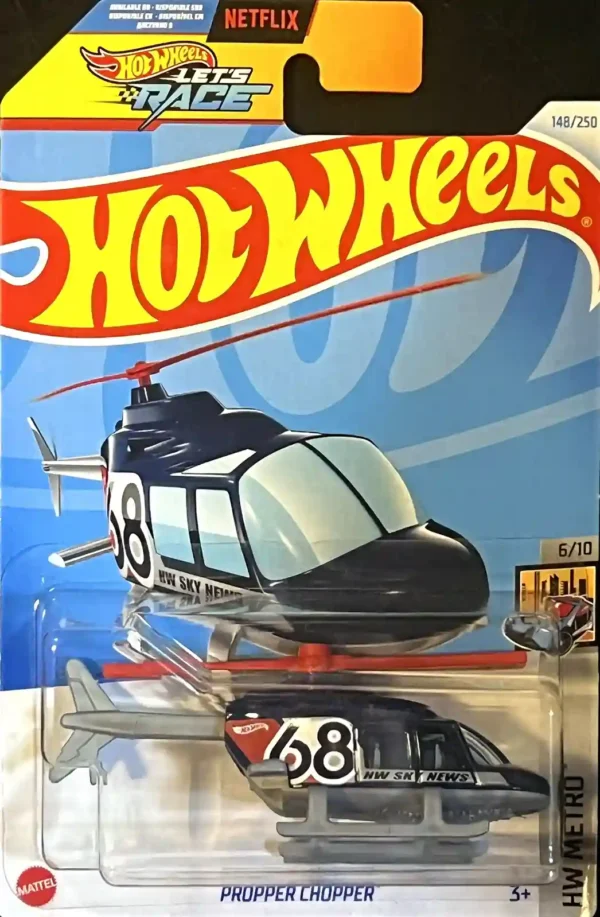 HOTWHEELS PROPPER CHOPPER