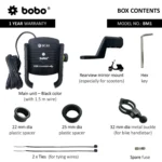 BOBO BM1 JAW-GRIP BIKE PHONE HOLDER (WITH FAST USB 3.0 CHARGER)