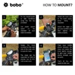 BOBO BM4 JAW-GRIP BIKE PHONE HOLDER