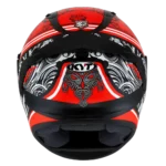 KYT NF-R STEEL FLOWER RED