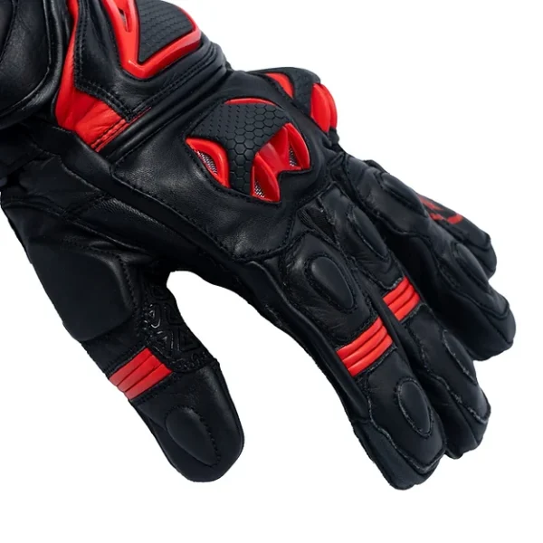 SHIELD VIPER 2.0 FULL GAUNTLET GLOVES BLACK RED