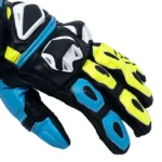 SHIELD VIPER 2.0 FULL GAUNTLET GLOVES BLUE HIVIZ