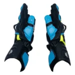 SHIELD VIPER 2.0 FULL GAUNTLET GLOVES BLUE HIVIZ