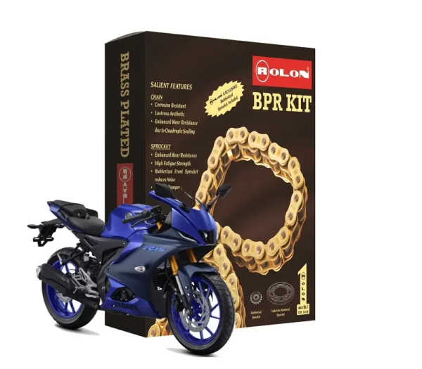 YAMAHA R15 V4 ROLON BRASS CHAIN SPROCKET