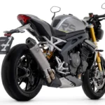 Arrow Carbon Fiber Heat Shield for Triumph Speed Triple 1200 RS (2021–2024)