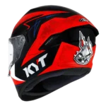 KYT NFR Augusto Fernandez Red Gloss Helmet (ISI & ECE 22.05)