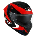 KYT NFR Augusto Fernandez Red Gloss Helmet (ISI & ECE 22.05)