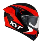 KYT NFR Augusto Fernandez Red Gloss Helmet (ISI & ECE 22.05)