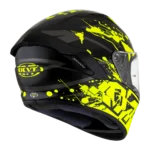 KYT NFR Neutron Yellow Full Face Helmet (ISI & ECE 22.05)