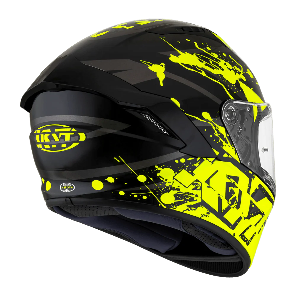 KYT NFR Neutron Yellow Full Face Helmet (ISI & ECE 22.05)