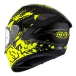 KYT NFR Neutron Yellow Full Face Helmet (ISI & ECE 22.05)