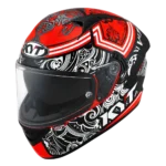 KYT NFR Steel Flower Full Face Helmet (ISI & ECE 22.05)
