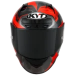 KYT NZ Race Carbon Competition Red Helmet