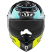 Front view of KYT R2R Pro Foggia Misano 2022 Replica full face helmet