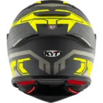 KYT R2R Pro Octane Matt Yellow Full Face Helmet