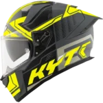 KYT R2R Pro Octane Matt Yellow Full Face Helmet