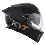 KYT R2R Pro Plain Black Full Face Helmet
