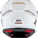 KYT R2R Pro Plain White Full Face Helmet