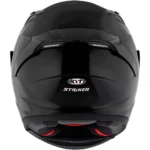 KYT Striker 2V Plain Gloss Black Helmet