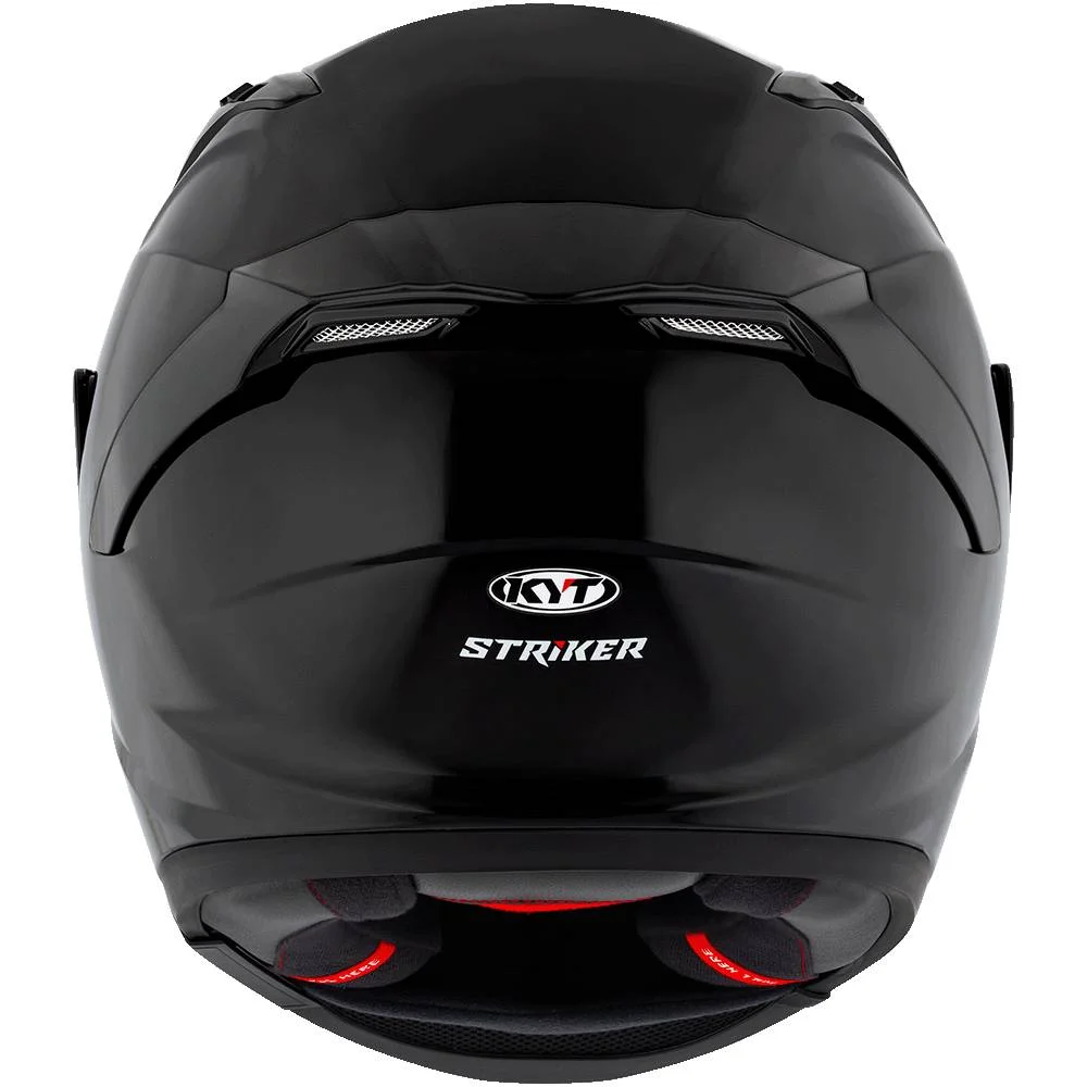 KYT Striker 2V Plain Gloss Black Helmet