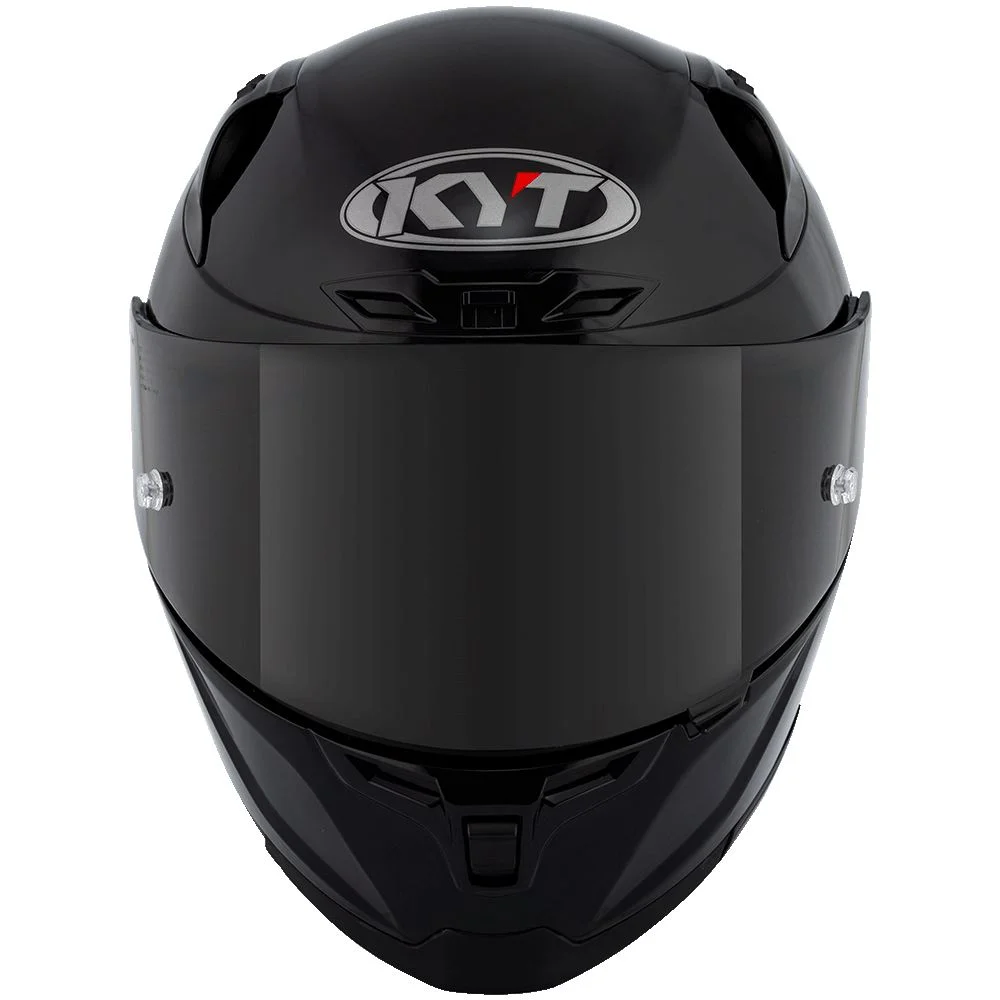 KYT Striker 2V Plain Gloss Black Helmet