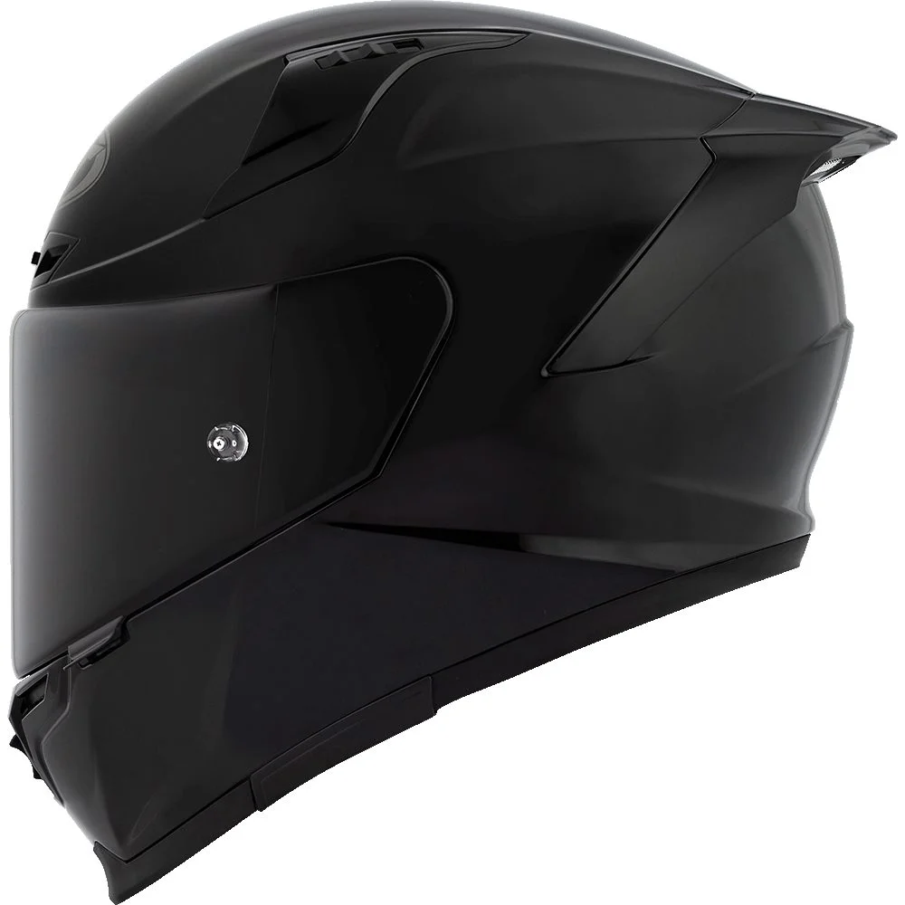 KYT Striker 2V Plain Gloss Black Helmet