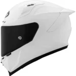 KYT Striker 2V Plain Gloss White Helmet