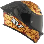 KYT TT Revo Enea Bastianini Indonesia Replica 2023 Matt Black Helmet