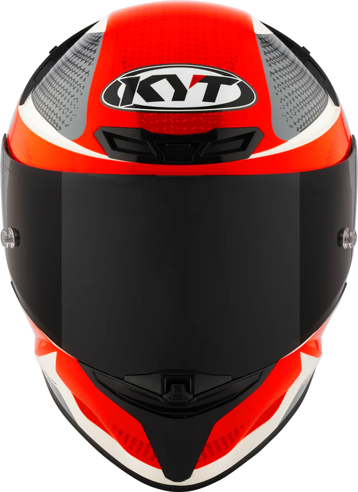 KYT TT Revo Gear Black Red Gloss Helmet