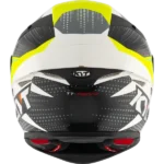 KYT TT-REVO Gear Black Yellow Helmet