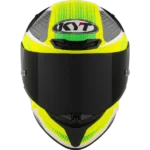 KYT TT-REVO Gear Black Yellow Helmet