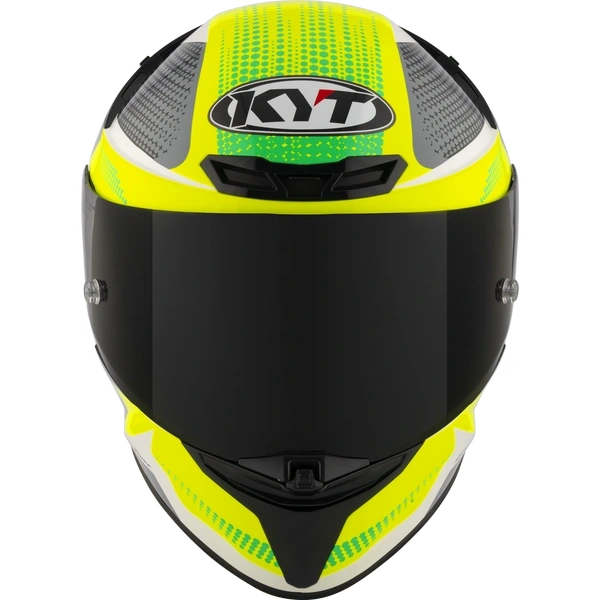 KYT TT-REVO Gear Black Yellow Helmet
