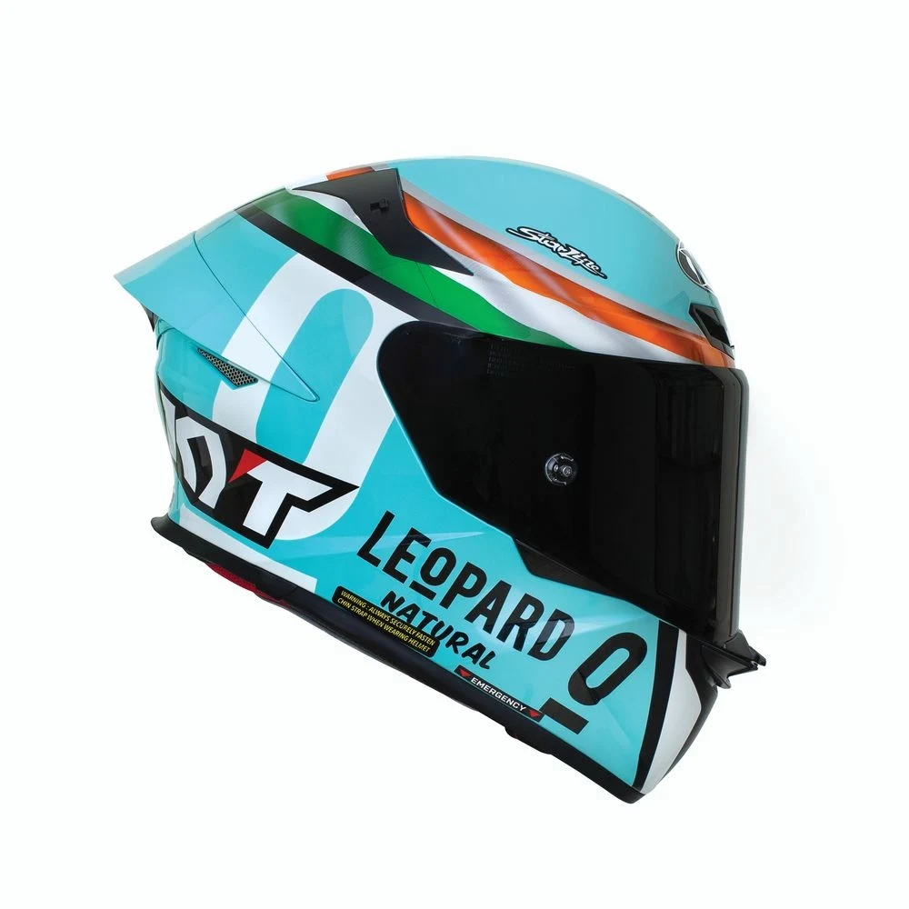 KYT TT-Revo Leopard India Edition Gloss Full Face Helmet