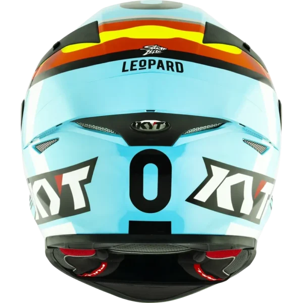 KYT TT-Revo Leopard Replica Spaniard Gloss Full Face Helmet